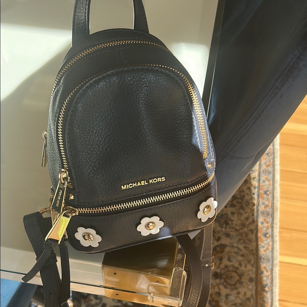 Michael Kors Navy mini Backpack